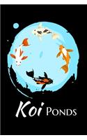 Koi Ponds: Customized Compact Koi Pond Logging Book, Thoroughly Formatted, Great For Tracking & Scheduling Routine Maintenance, Including Water Chemistry, Fish