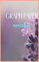 Graph Paper Notebook: GraphPaper4x4_7.5x9.25_100_noBleed.pdf.Graphing Paper for Math & Science Students,4 Squares per Inch, Large - Cool Succulent Geometric Design .
