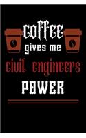 COFFEE gives me civil engineers power
