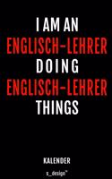 Kalender für Englisch-Lehrer: Immerwährender Kalender / 365 Tage Tagebuch / Journal [3 Tage pro Seite] für Notizen, Planung / Planungen / Planer, Erinnerungen, Sprüche