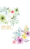 2019-2021 Weekly Monthly Planner: Daily Planner Three Year, Agenda Schedule Organizer Logbook and Journal Personal, 36 Months Calendar, 3 Year Appointment, 8.5" x 11", 154 Pages