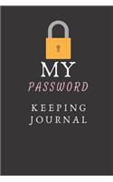 My Password Keeping Journal