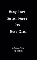 Recipe Book to Write In