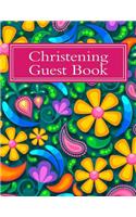 Christening Guest Book