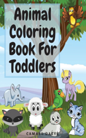 Animal Coloring Book For Toddlers