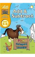 Ks1 Fun Farmyard Learning - Add And Subtract (5-6)