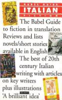 Babel Guide to Italian Fiction in English Translation