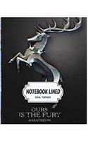 Notebook Lined Baratheon: Notebook Journal Diary