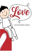 Love 120-Page Writing Journal