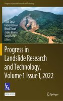 Progress in Landslide Research and Technology, Volume 1 Issue 1, 2022