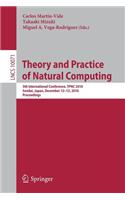 Theory and Practice of Natural Computing