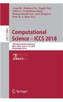 Computational Science - Iccs 2018