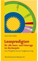 Lesepredigten Fur Alle Sonn- Und Feiertage Im Kirchenjahr