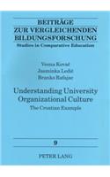 Understanding University Organizational Culture