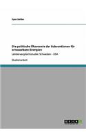 politische Ökonomie der Subventionen für erneuerbare Energien