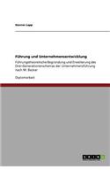 Führung und Unternehmensentwicklung
