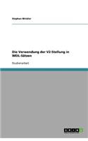 Die Verwendung der V2-Stellung in WEIL-Sätzen