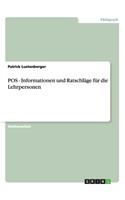 POS - Informationen und Ratschläge für die Lehrpersonen