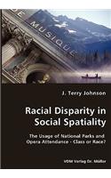 Racial Disparity in Social Spatiality