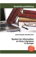 System for Information on Grey Literature in Europe: (English)