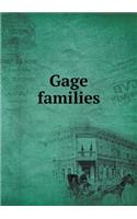 Gage Families