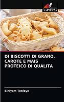 Di Biscotti Di Grano, Carote E Mais Proteico Di Qualità