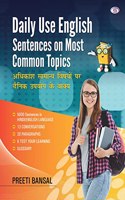 Daily Use English Sentences on Most Common Topics