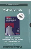 New Mypoliscilab with Pearson Etext -- Standalone Access Card -- For Essentials of American Government: Roots and Reform, 2012 Election Edition: Roots and Reform: 2012 Election Edition