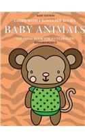 Coloring Book for 4-5 Year Olds (Baby Animals)