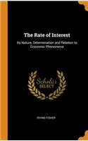 The Rate of Interest