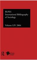 Ibss: Sociology: 2004 Vol.54