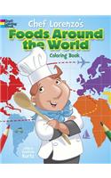 Chef Lorenzo's Foods Around the World Coloring Book