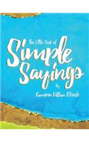 The Little Book of Simple Sayings