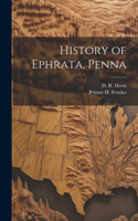 History of Ephrata, Penna