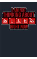 I Am Not Thinking About Science Right Now