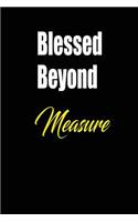 Blessed Beyond Measure