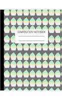 CUPCAKE Composition notebook