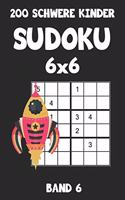 200 Schwere Kinder Sudoku 6x6 Band 6