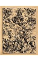 Art Notebook: The Sea Monster and the Beast - Albrecht Durer Art College Ruled Notebook 110 Pages(4 Albrecht Durer Woodcuts)