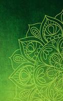 Green Mandala Mindfulness Journal