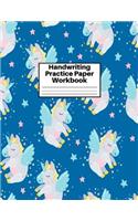 Handwriting Practice Paper Workbook