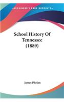 School History Of Tennessee (1889)