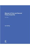 Manual of First and Second Fixing Carpentry