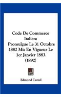 Code De Commerce Italien