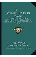 Journal of John Mayne