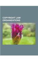 Copyright Law Organizations: Copyright Agencies, Copyright Collection Societies, Copyright Enforcement Companies, Creative Commons, Lawrence Lessig