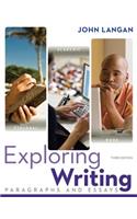 Exploring Writing: Paragraphs and Essays 3e with MLA Booklet 2016 and Connect Writing Access Card
