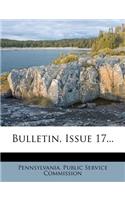 Bulletin, Issue 17...