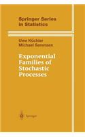 Exponential Families of Stochastic Processes