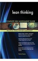 lean thinking Complete Self-Assessment Guide